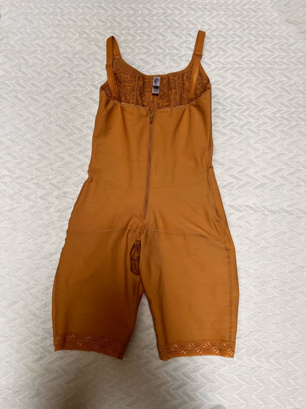 Women’s Full-Body Shapewear Romper - Rust